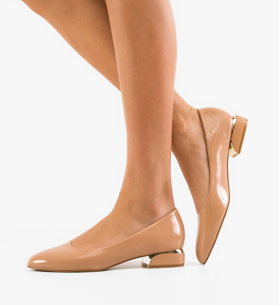 Balerini dama Lyta Nude - Confort si Eleganta