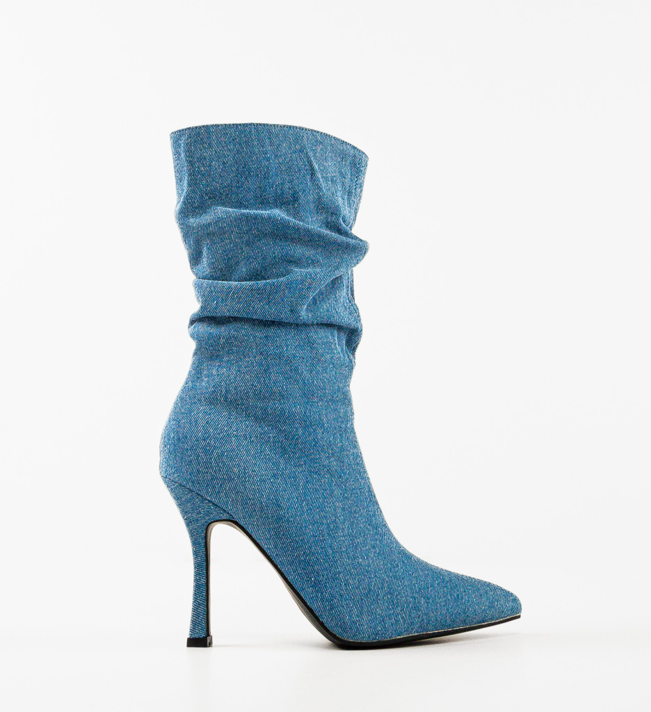 Botine Dama Albastre - Stil și Confort - imagine 4