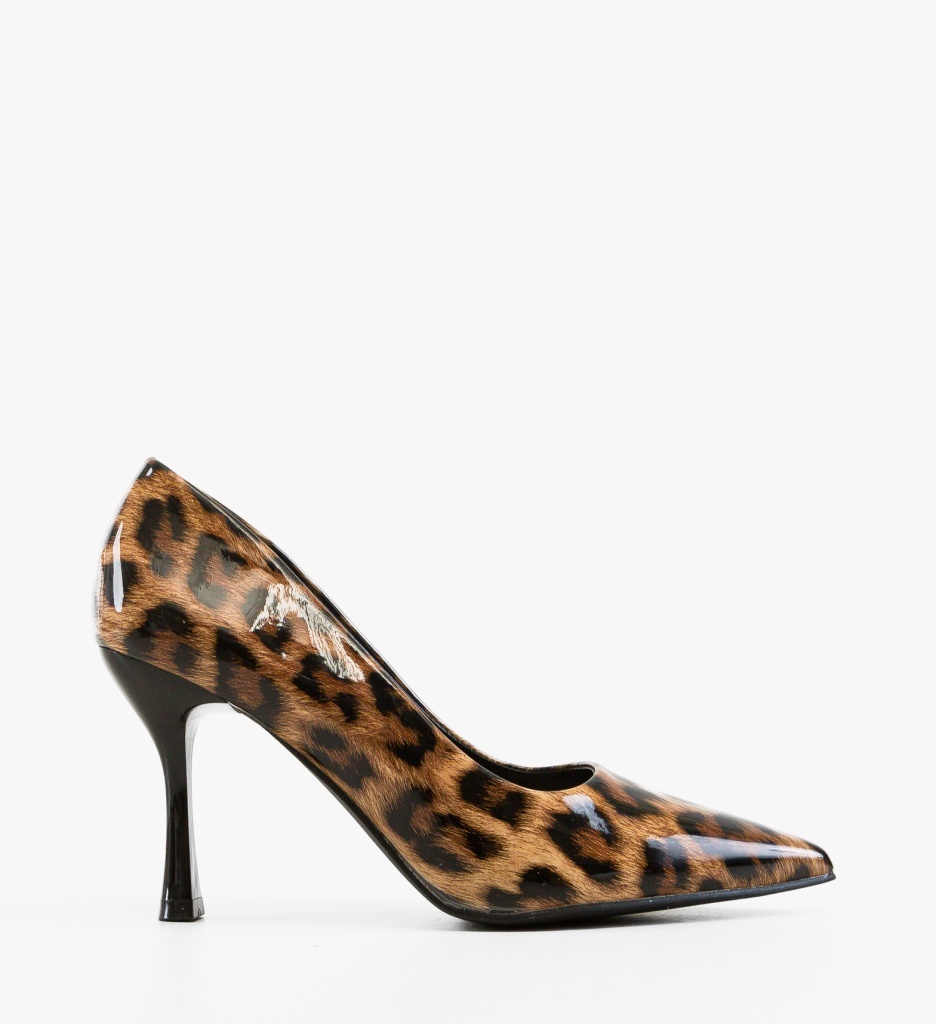 Pantofi Dama Kontigo Print Eleganți - imagine 6