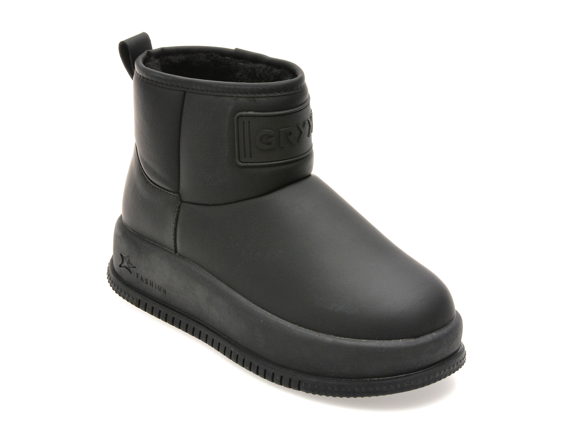Ghete GRYXX Negre 936 Piele Ecologică