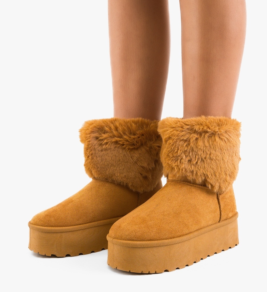 Cizme UG Puccina Camel Depurtat - Confort și Stil