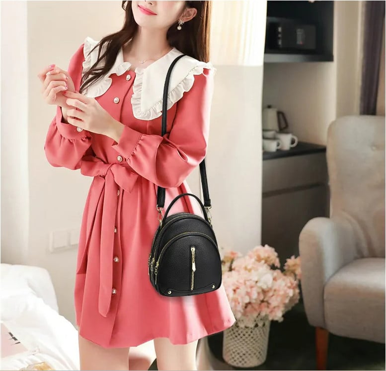 Geanta Rucsac Delis Perdita GT2488 Negru - imagine 7