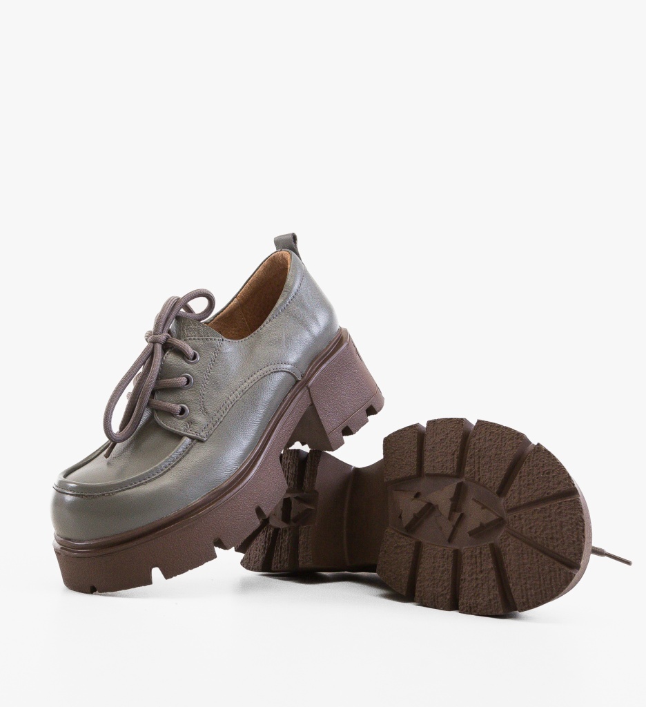 Pantofi Casual Zakyn Gri – Confort & Stil - imagine 3
