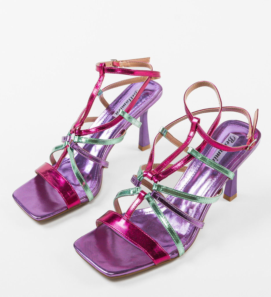Sandale Toc Eilonwy Multi | Stil Feminin - imagine 6