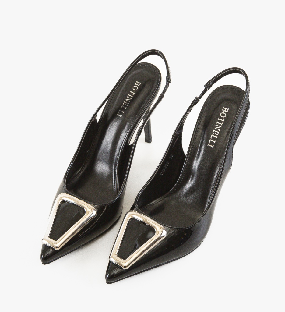 Pantofi eleganți Malas Negri - imagine 6