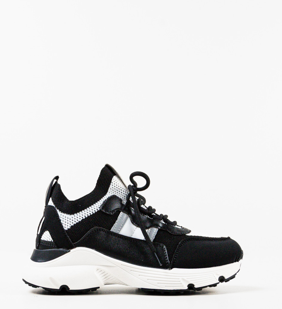Sneakers Dama Gajan Negri | Confort și Stil - imagine 2