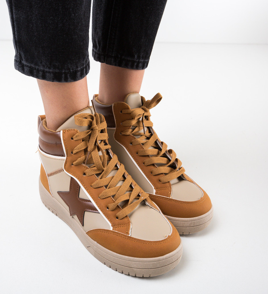 Pantofi Sport Rafe Khaki - Confort & Stil - imagine 5