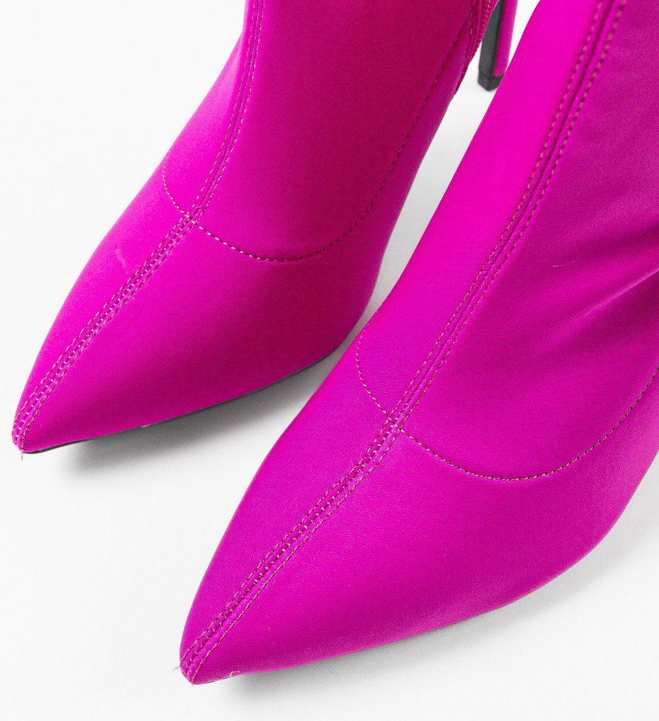 Botine Hugo Fuchsia | Stil Vibrant - imagine 8