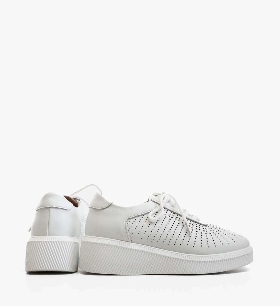 Pantofi Casual Lehe Albi - Confort și Stil - imagine 3