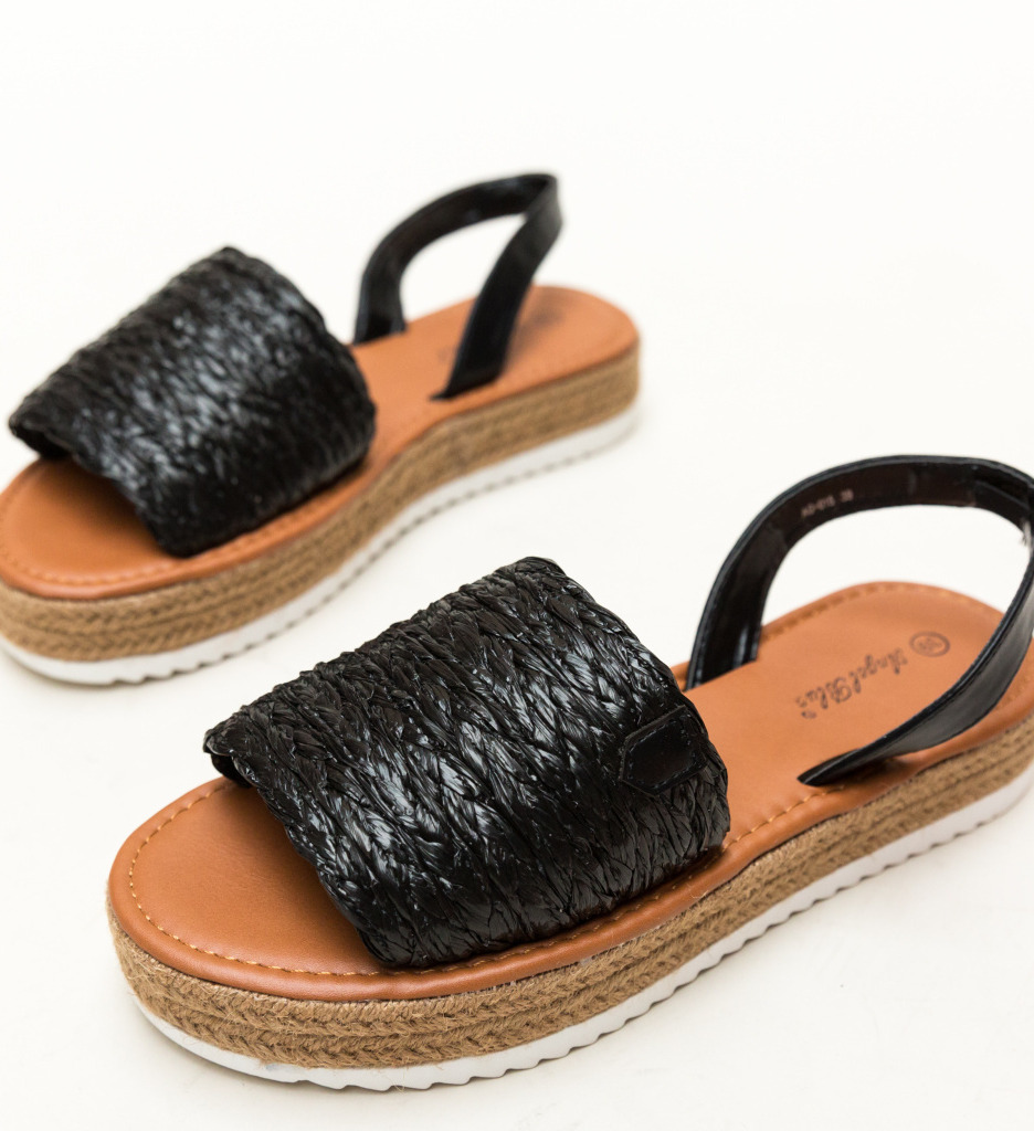 Sandale Gregos Negre | Stil și Confort Urban