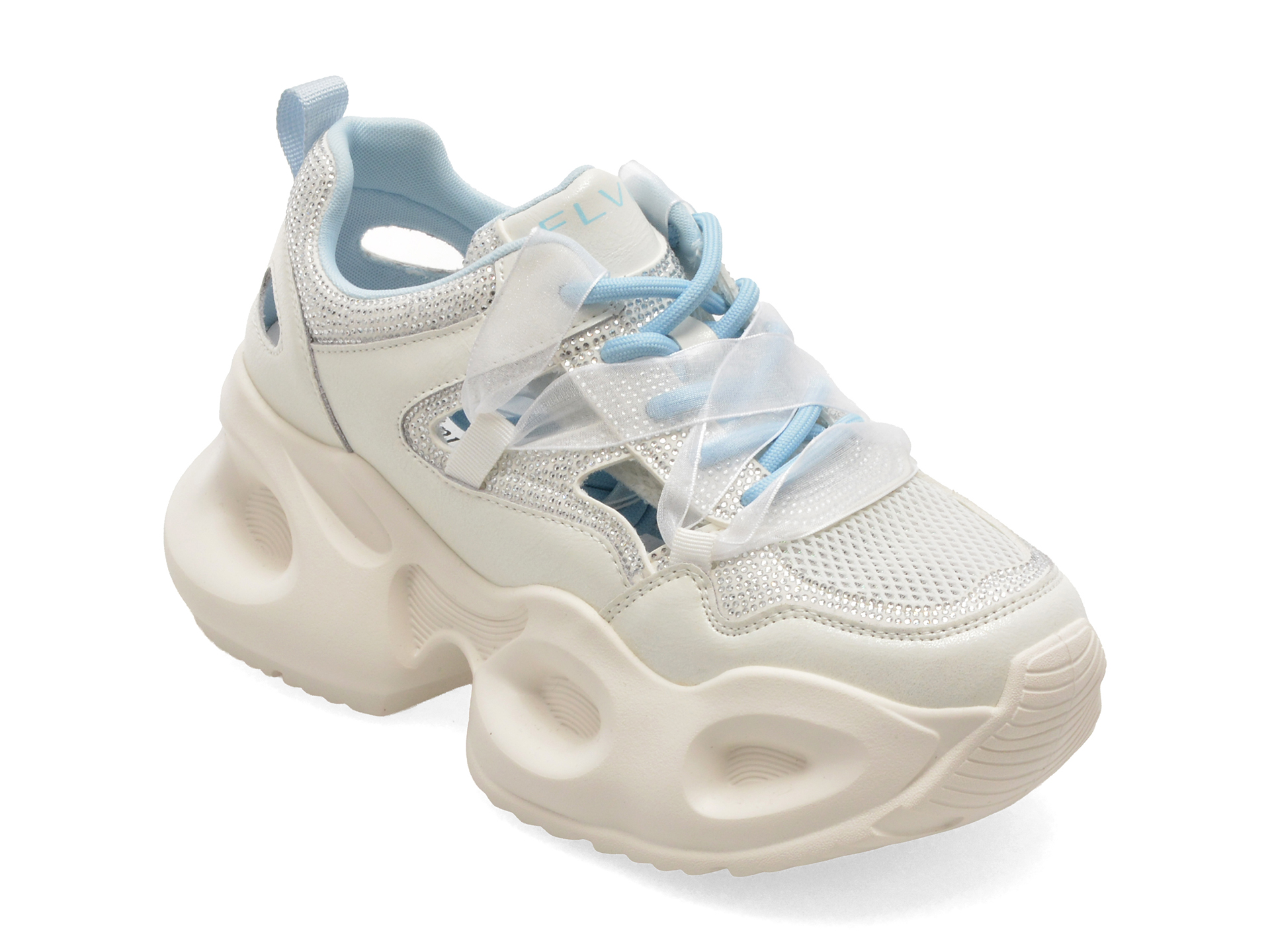 Pantofi Sport Flavia Passini Albi Piele Naturală