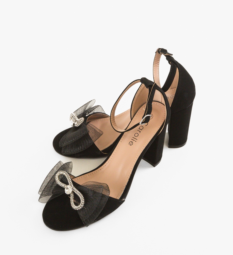 Sandale Demena Negre | Eleganță și Stil - imagine 5