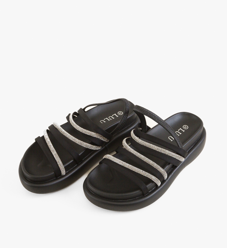 Sandale Dama Vidy Negre - Eleganță și Confort - imagine 4