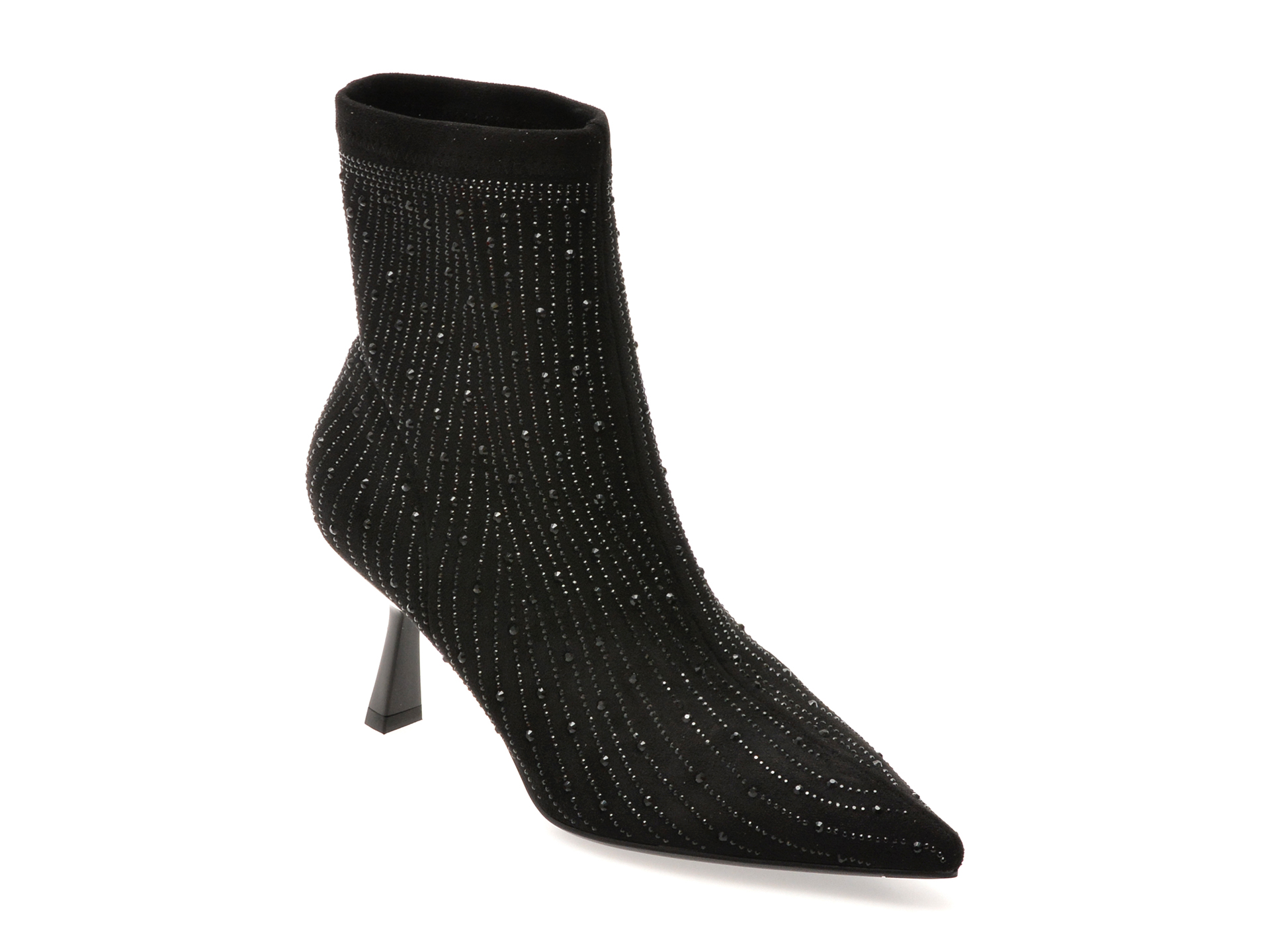 Botine Epica Elegante Negre - Confort & Stil