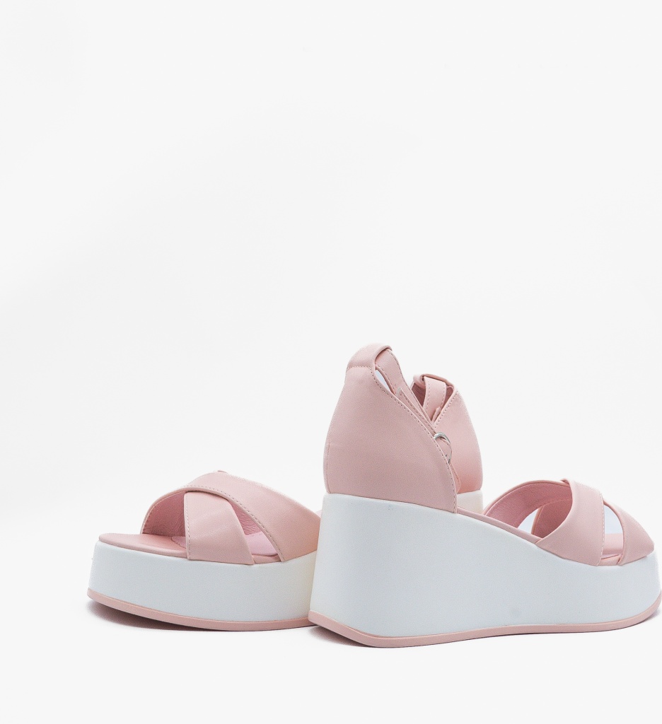 Platforme Brielle Roz - Confort și Eleganță - imagine 3