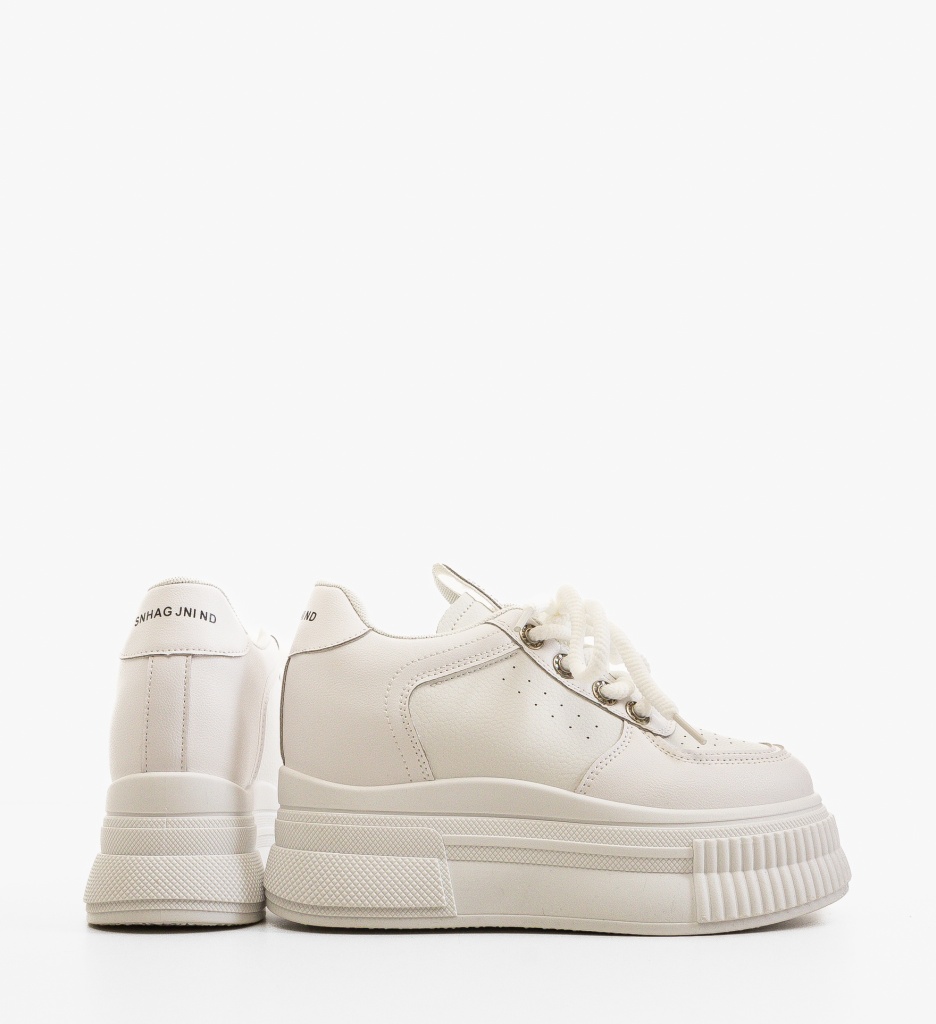 Sneakers Dama Shang Albi | Confort și Stil - imagine 4