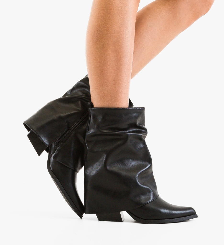 Botine Dama Kreon Negre - Eleganță și Confort - imagine 5