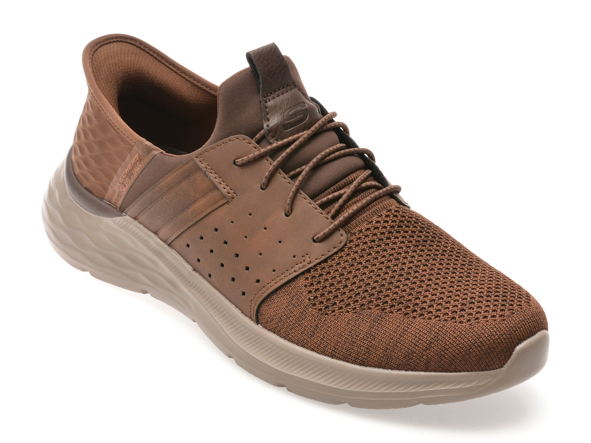 Pantofi SKECHERS GARNER Maro, Confort Slip-On