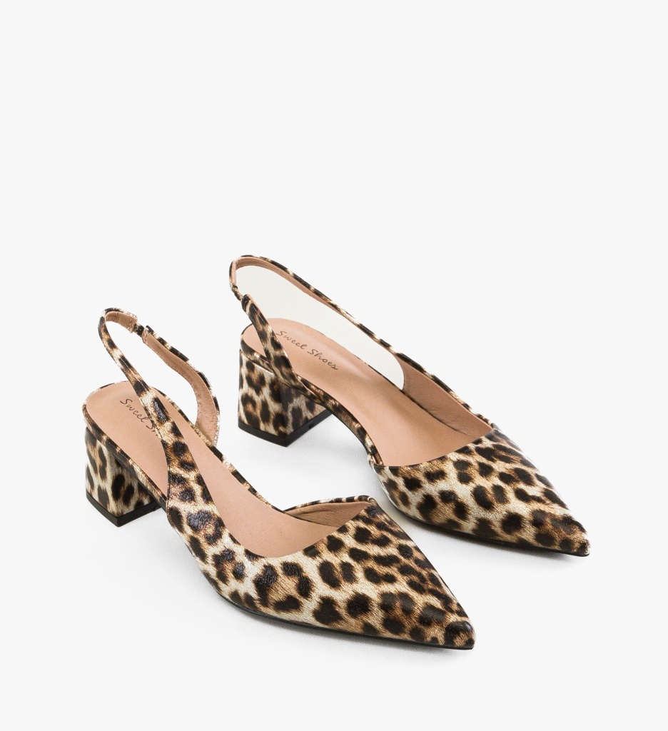 Pantofi Dama Deder Print 2 Eleganți - imagine 4