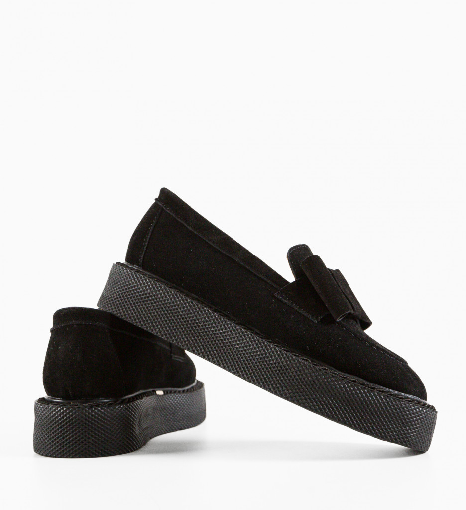 Pantofi Casual Kivu Negri | Confort Zilnic - imagine 6