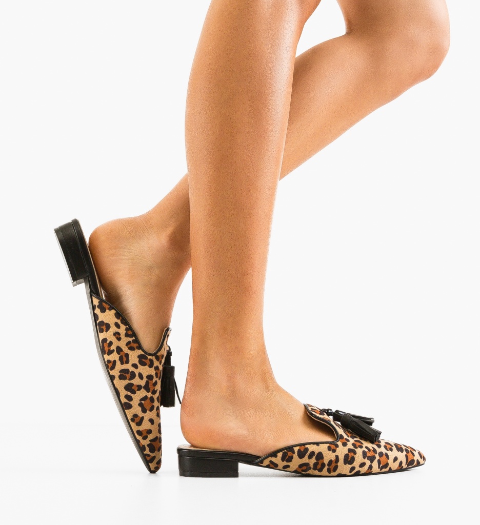 Sandale Dama Animal Print Xande - Stil Eleganță - imagine 2