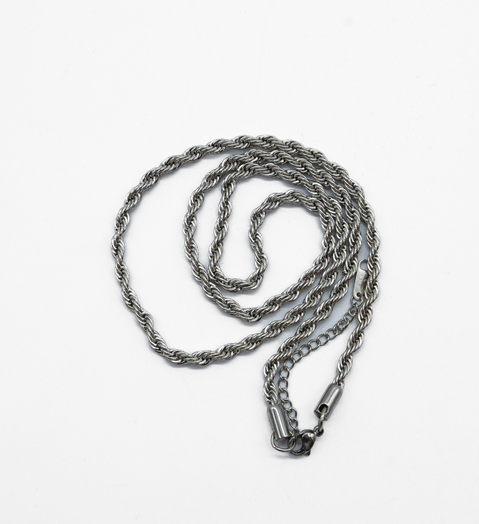 Colier Steel Argintiu - Eleganță Durabilă - imagine 3
