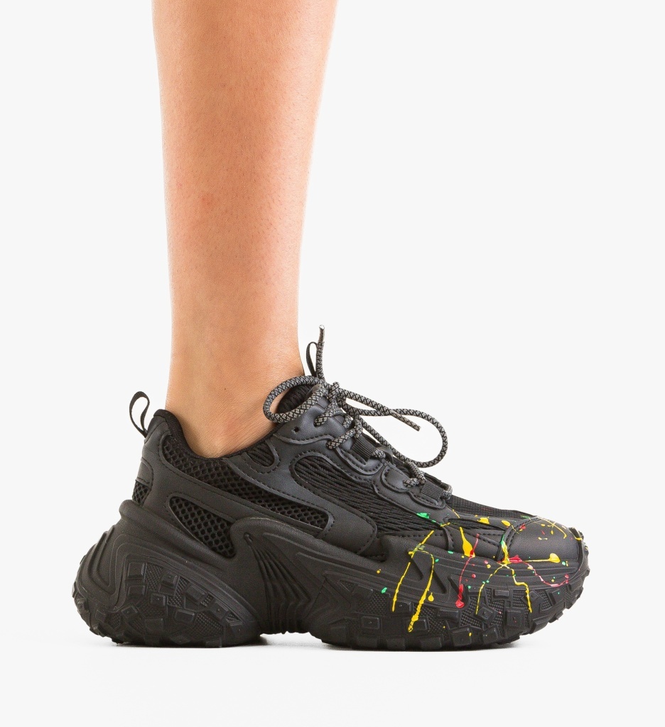 Sneakers Dama Nanna Negri - Confort și Stil - imagine 2