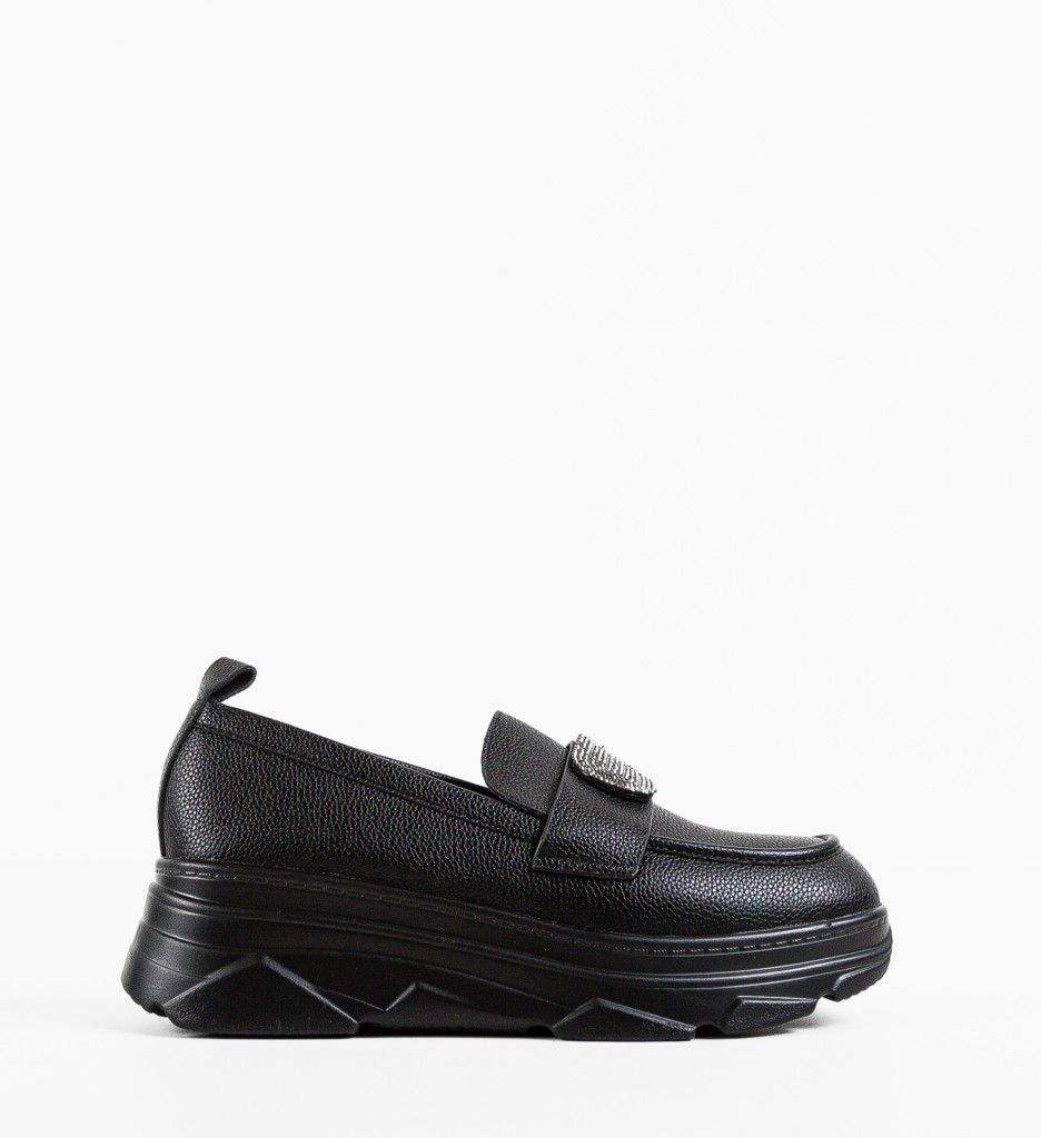 Pantofi Lonaza Negri - Confort și Eleganță Casual - imagine 5