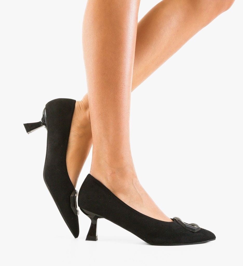 Pantofi Stiletto Lyda Negru | Eleganță Asigurată