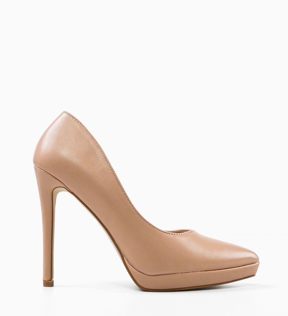 Pantofi Dama Paray Nude - Eleganță și Stil - imagine 4