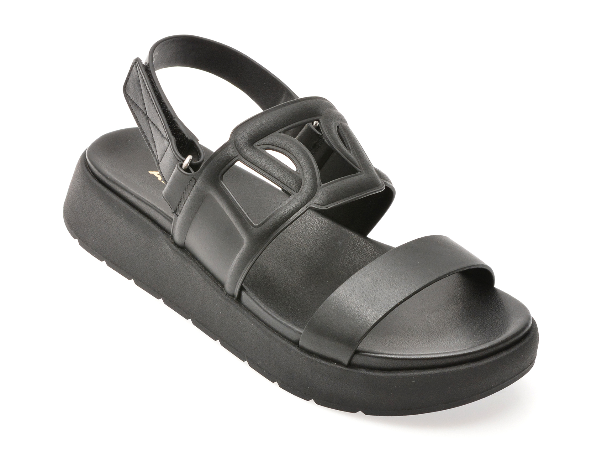 Sandale ALDO Negre ONUVIA 001 Piele Naturală