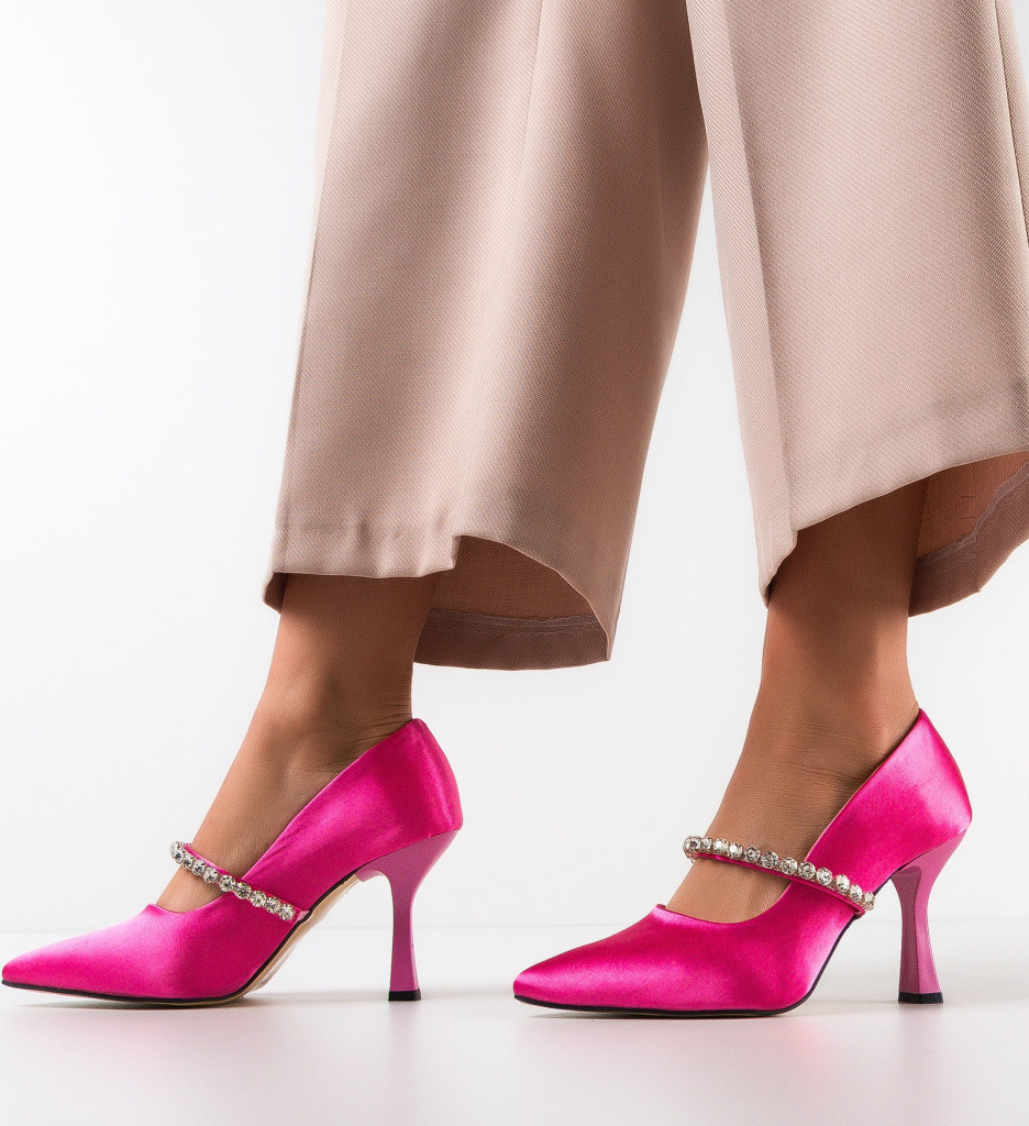 Pantofi Gaviro Fuchsia | Eleganță și Stil - imagine 2
