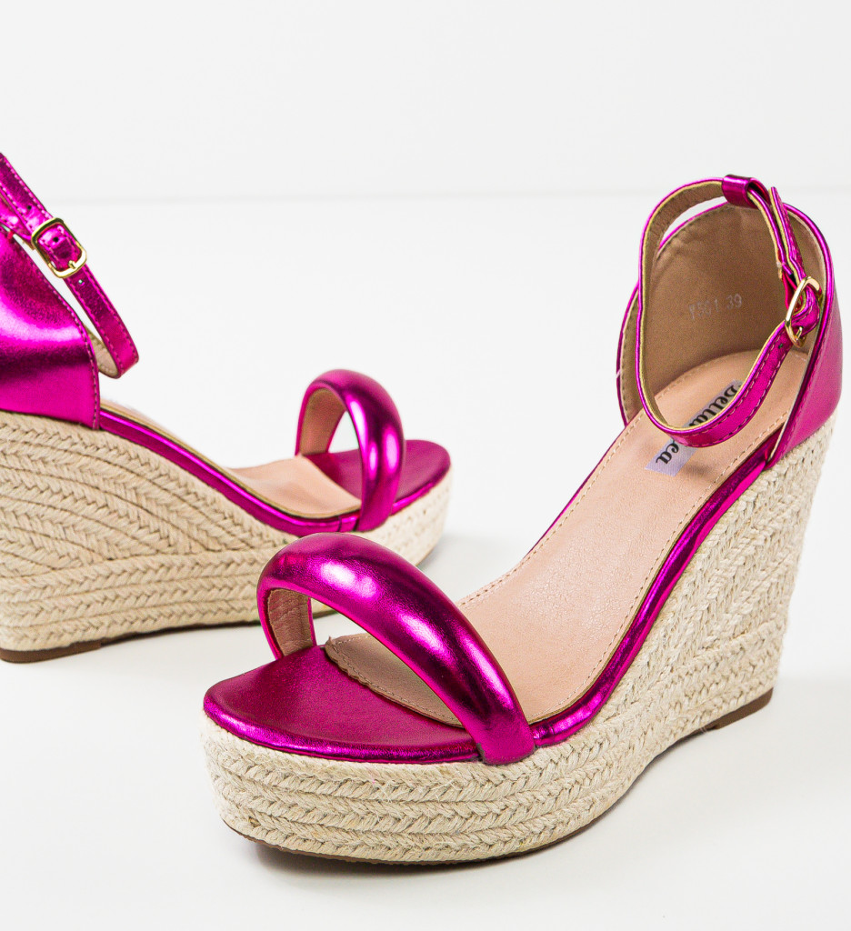 Sandale Dama Ewald Fuchsia | Confort Vară - imagine 6