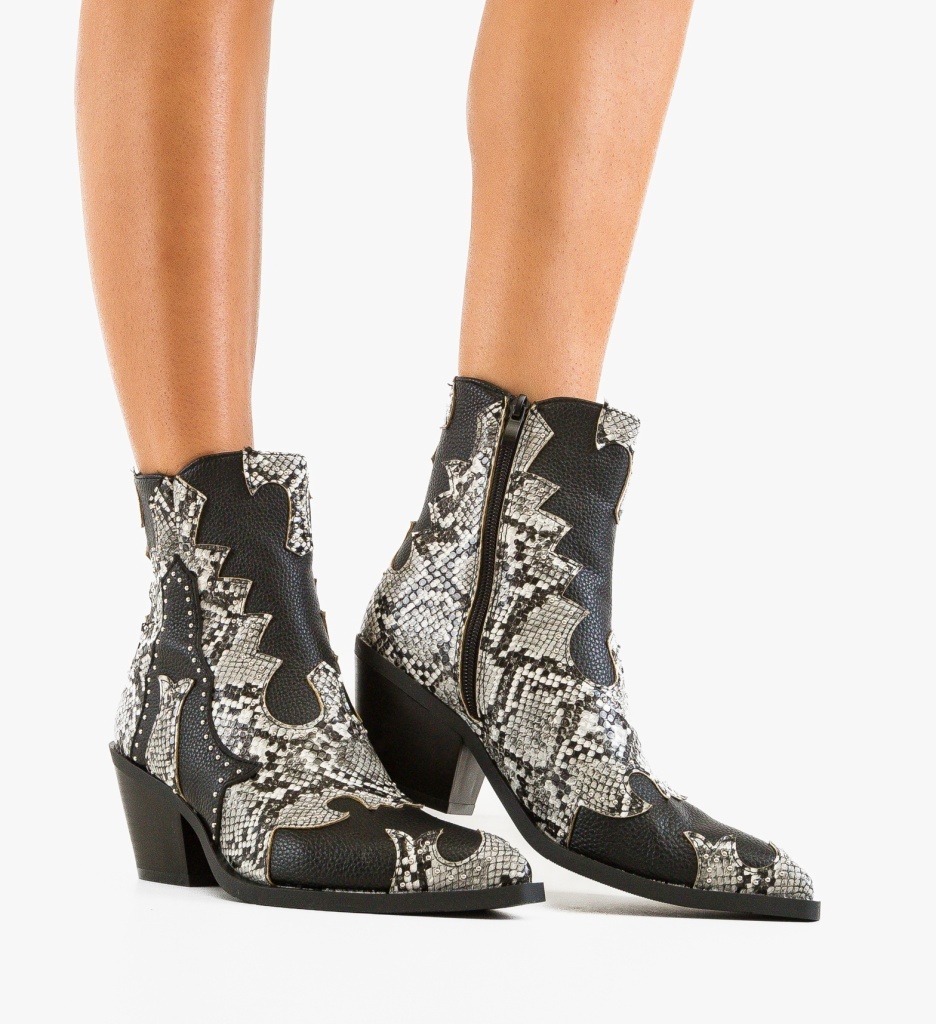 Botine Ketek Albe Elegante și Confortabile - imagine 2