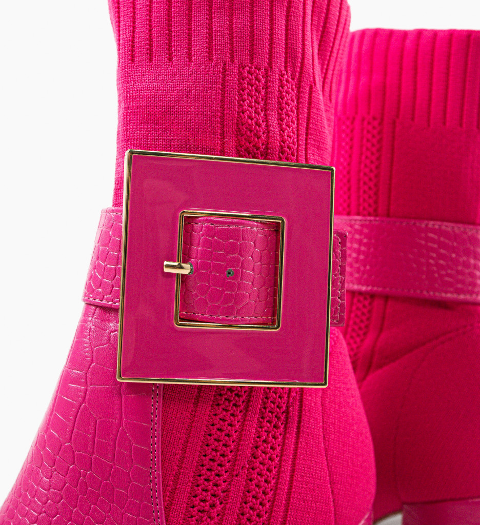 Botine Dama Lyla Fuchsia - Stil și Eleganță - imagine 8