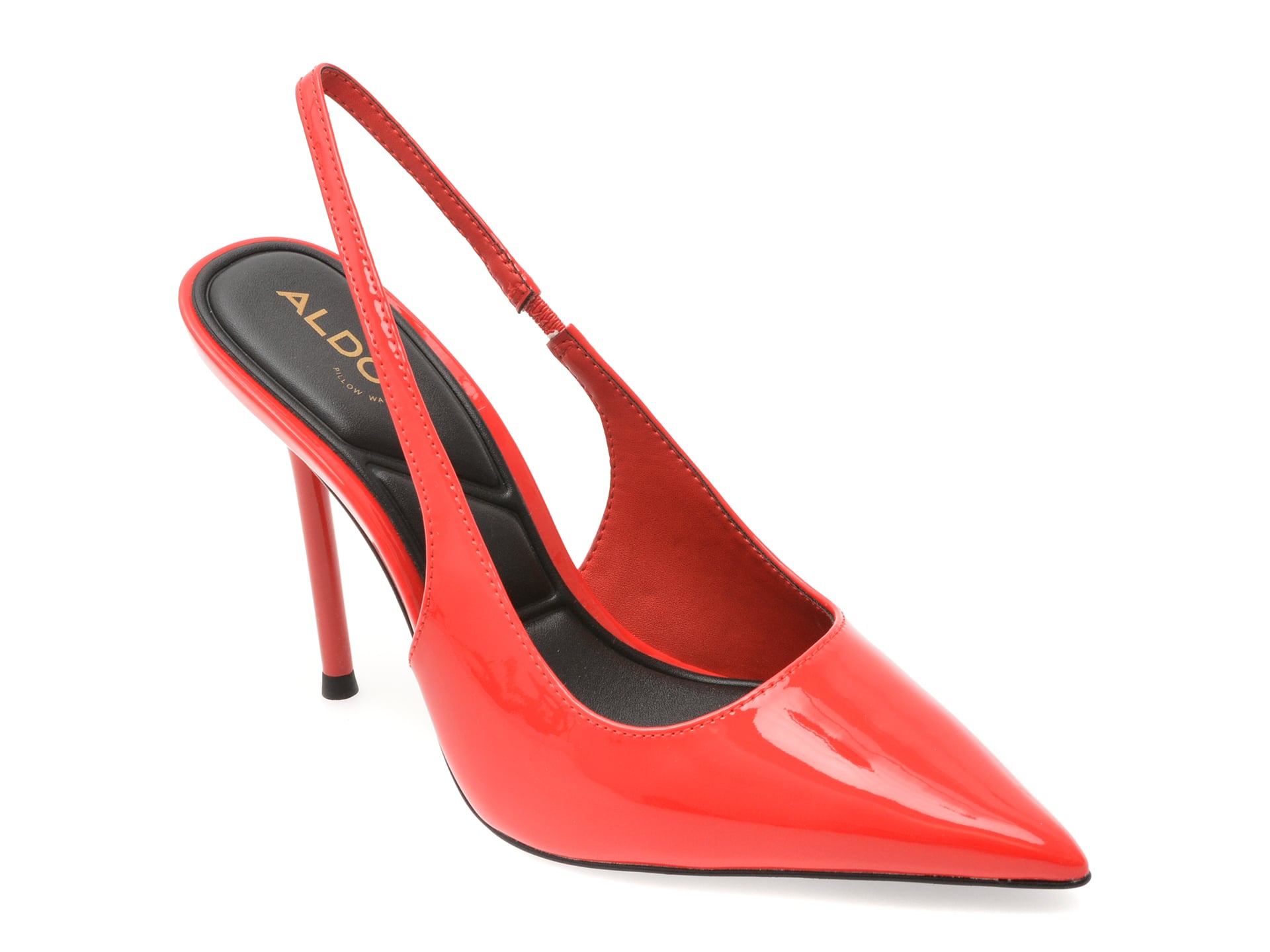 Pantofi eleganți ALDO roșii PUCKERUP 600