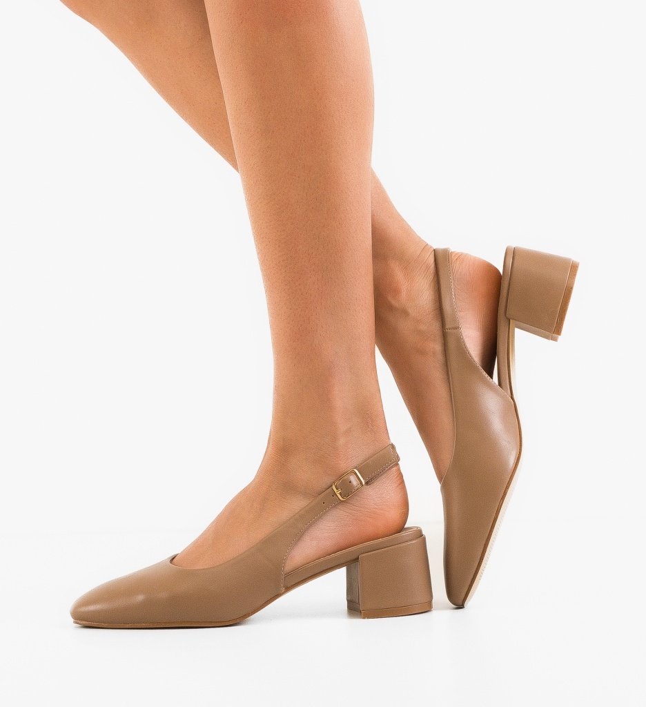 Pantofi Kheian Khaki | Eleganță și Stil - imagine 2