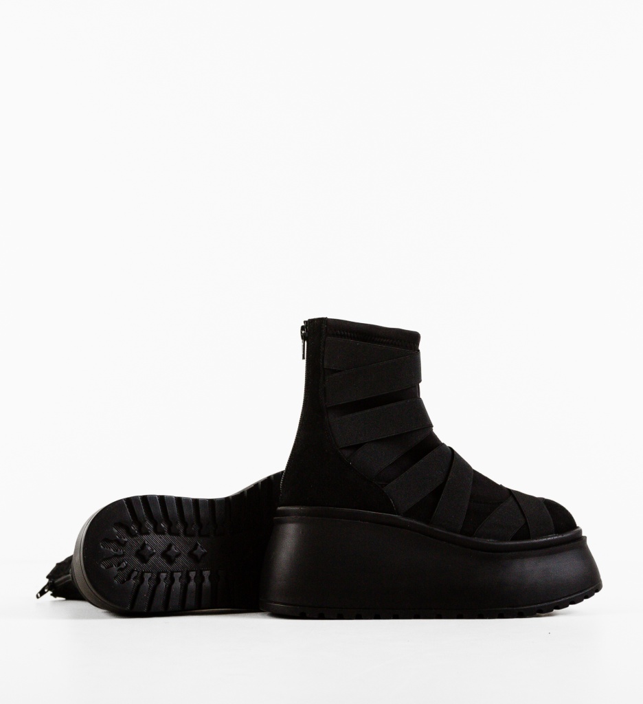 Ghete Geratomo Negre - Eleganță și Confort - imagine 5