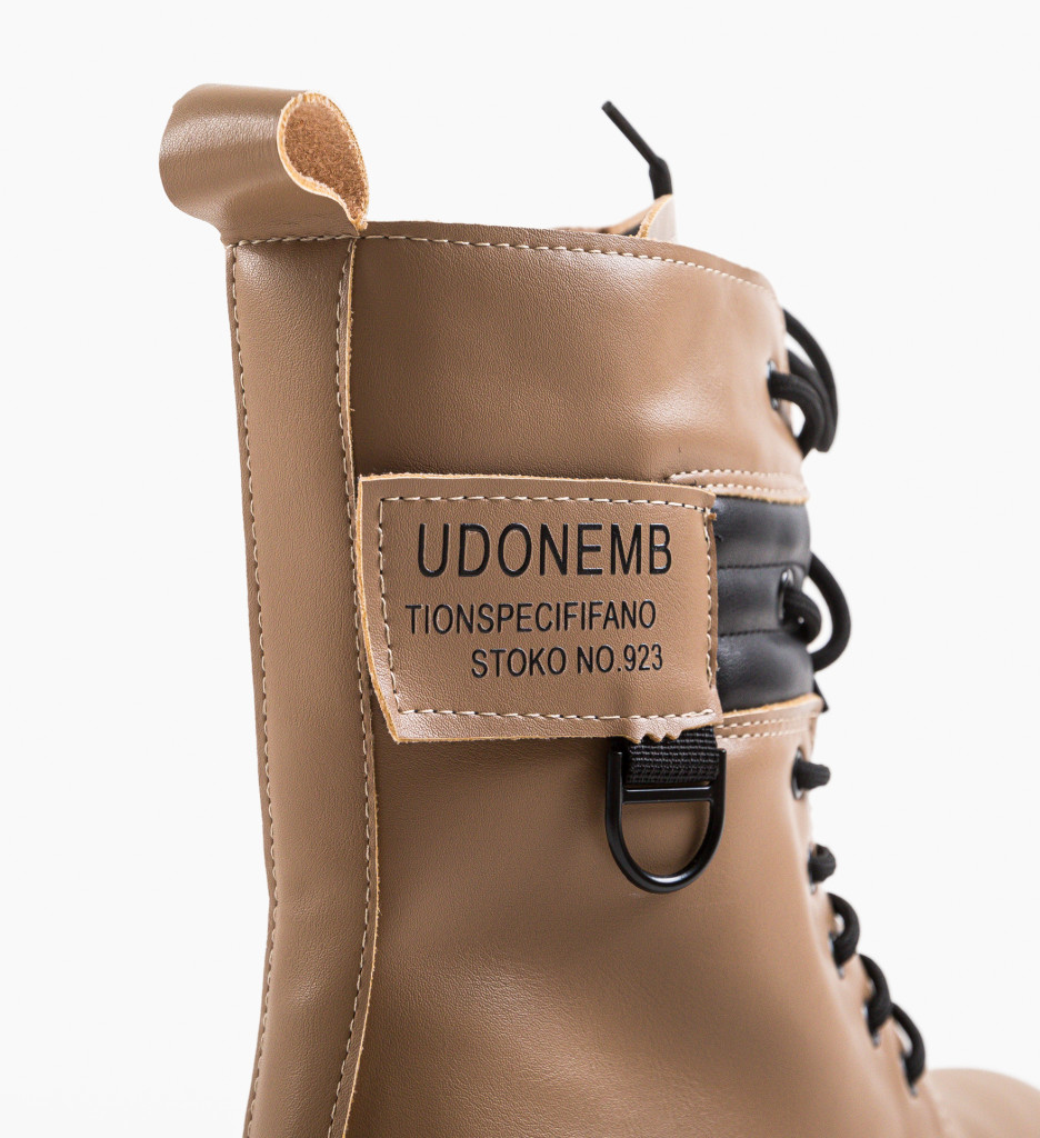 Ghete Dama Khaki Udonem | Stil si Confort - imagine 8