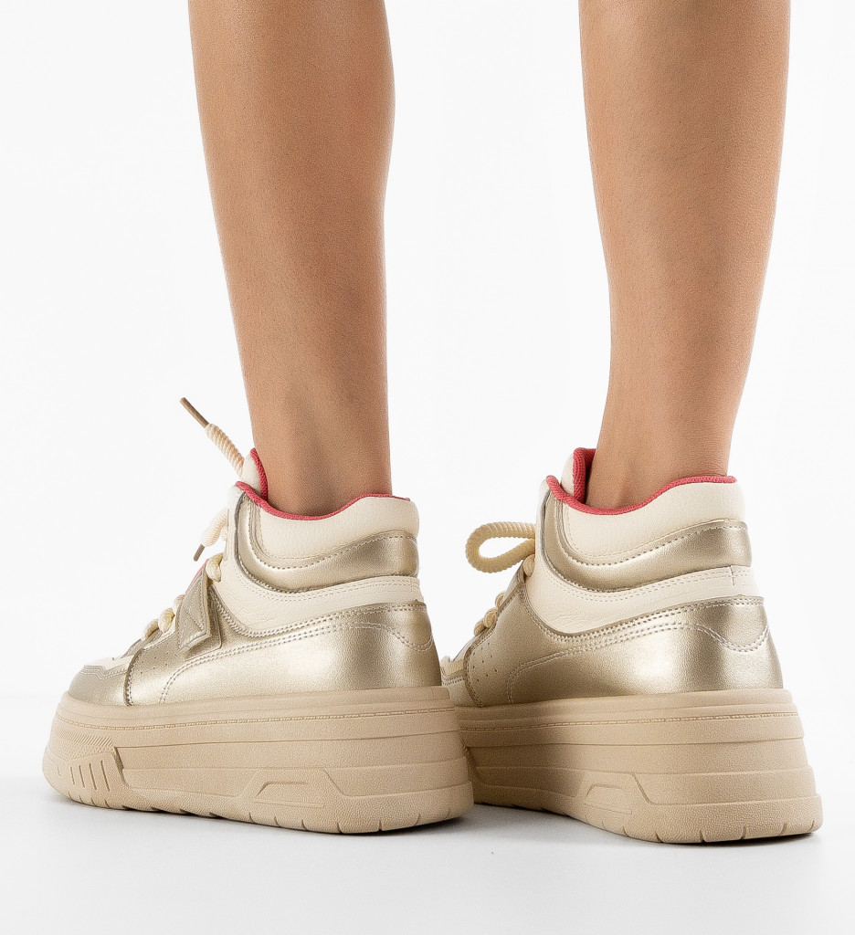 Pantofi Casual Dama Minga Bej | Confort & Stil