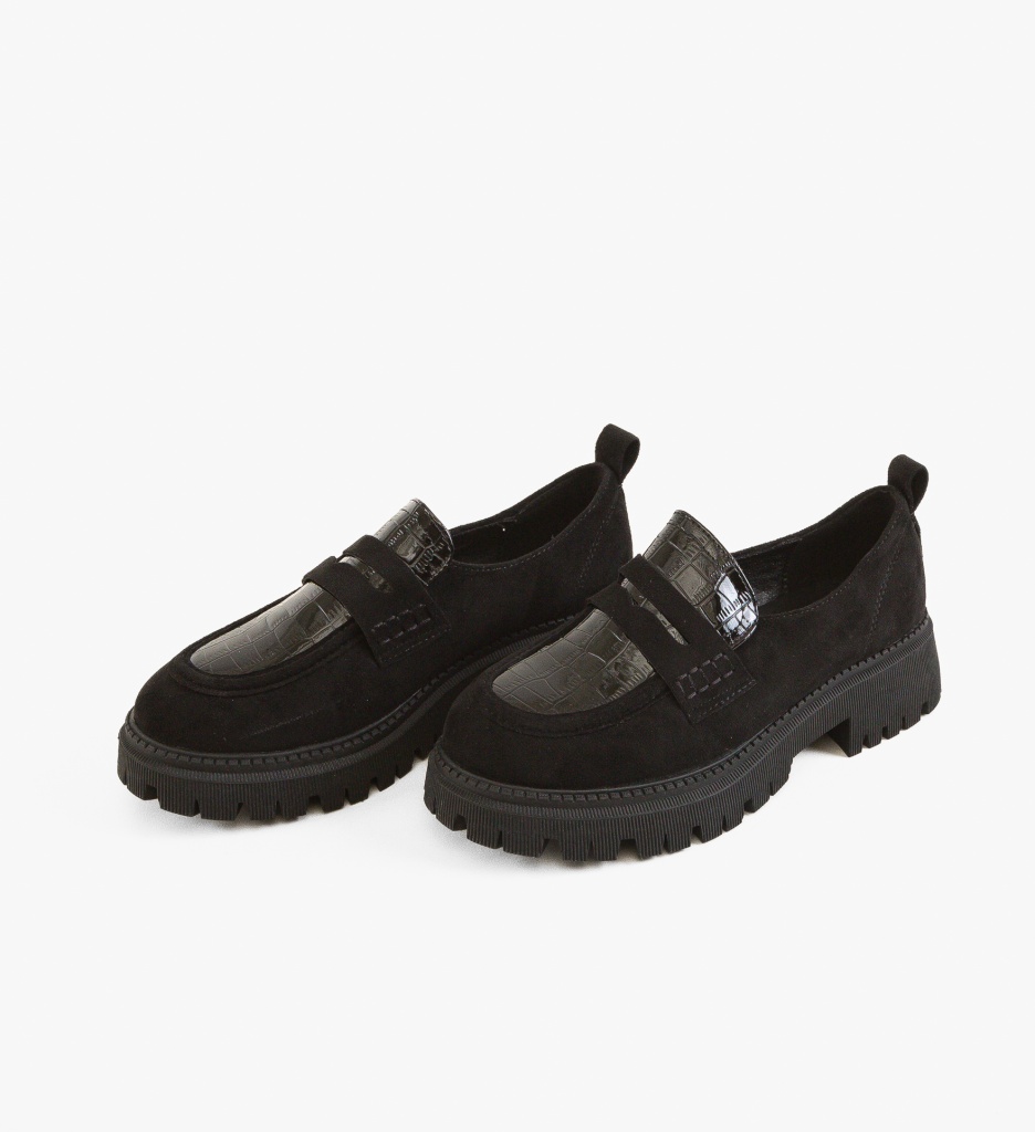 Pantofi Casual Dama Laje Negri | Stil și Confort - imagine 6
