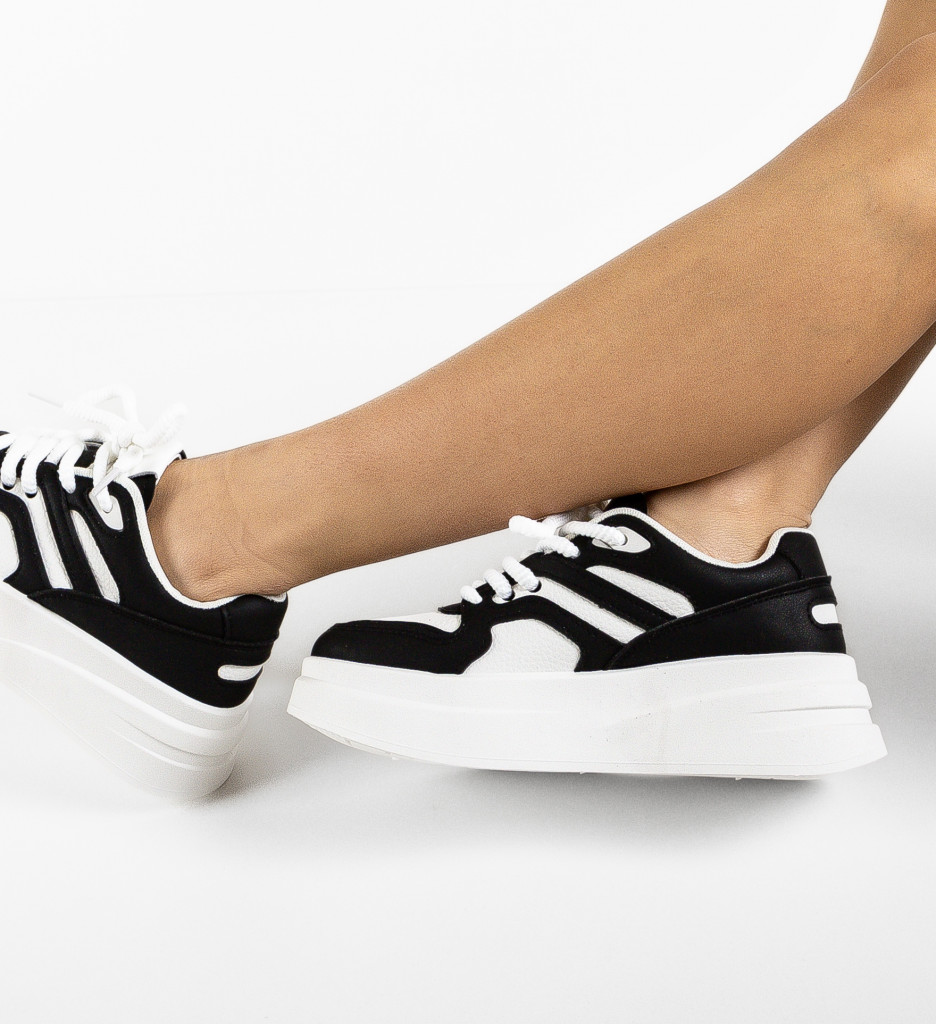 Sneakers Elspeth Negri - Confort și Stil Sport - imagine 2
