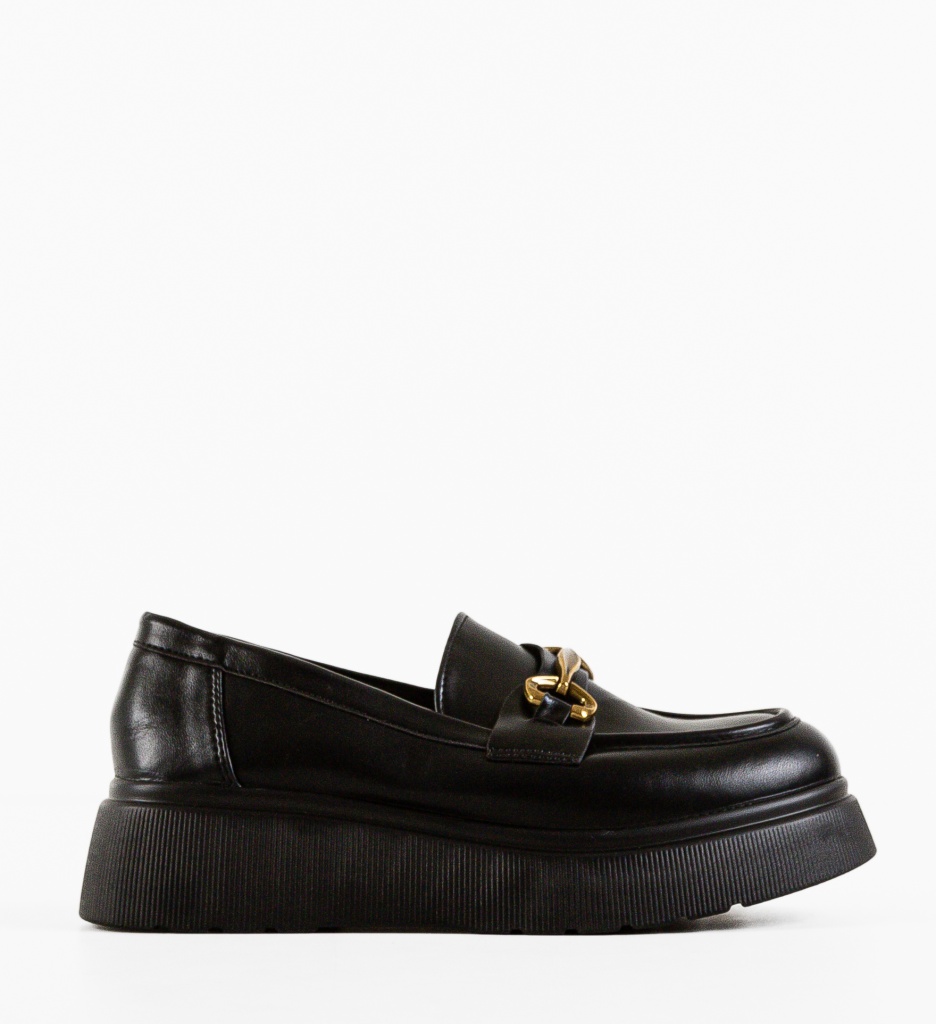 Pantofi Casual dama Gift Negru | Stil și Confort - imagine 4