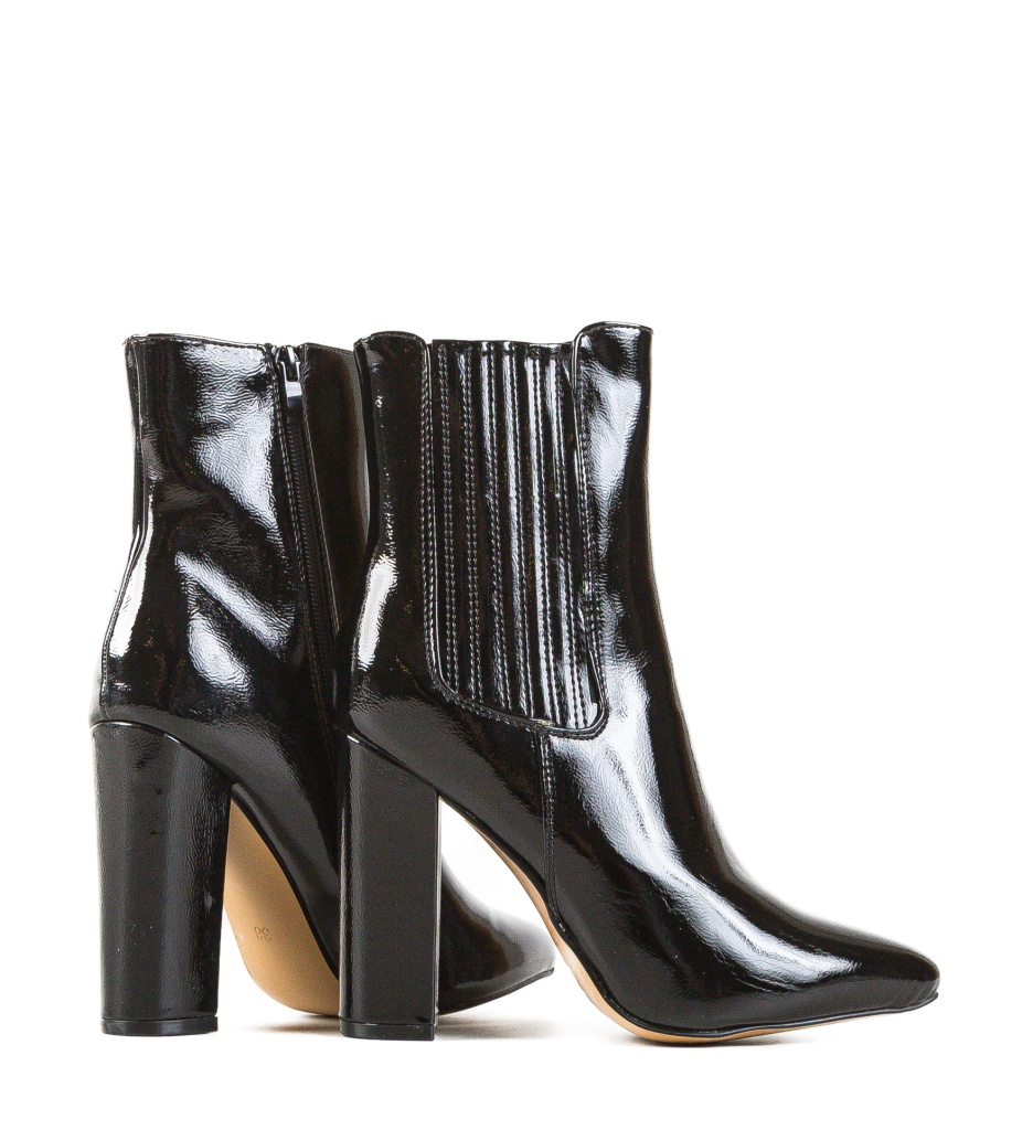 Botine Reenbe Negre | Eleganta si Confort - imagine 2