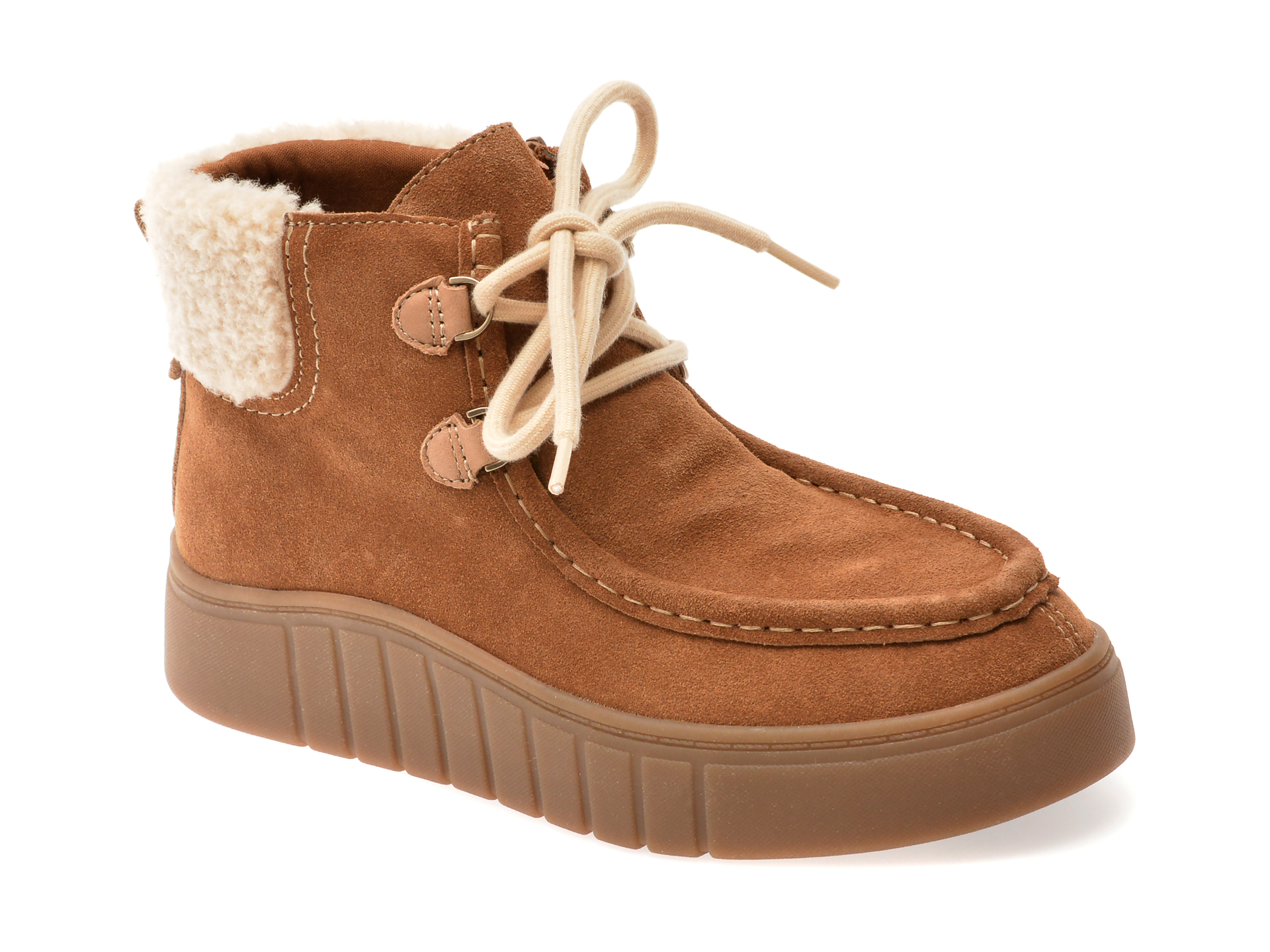 Ghete Clarks Mykaizz din Piele Întoarsă