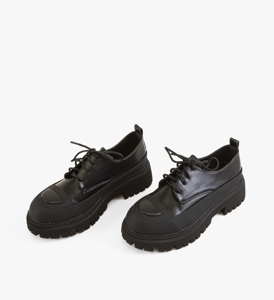 Pantofi Casual Dama Theron Negri | Confort & Stil - imagine 6