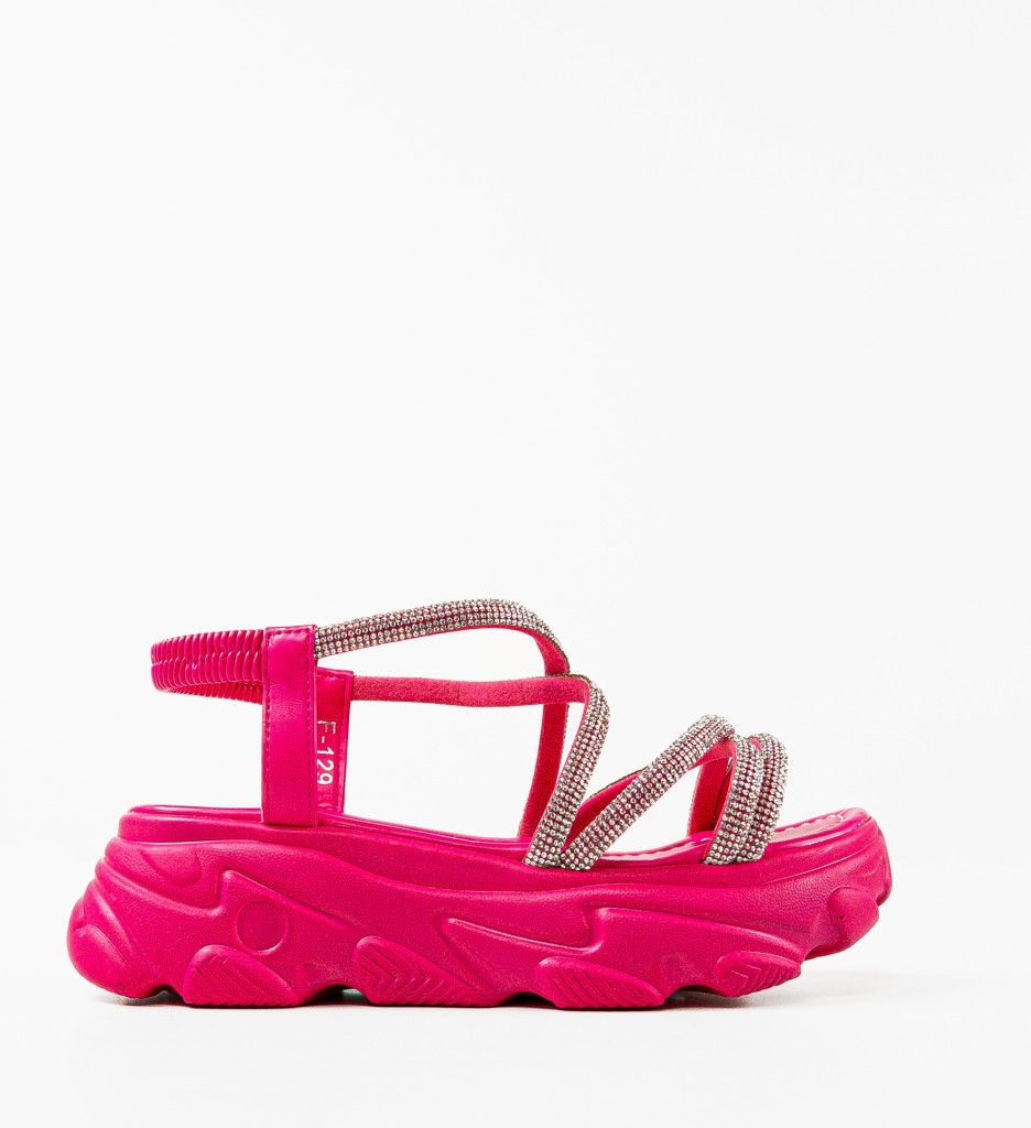 Sandale Dama Zohay Fuchsia | Stil & Confort - imagine 5