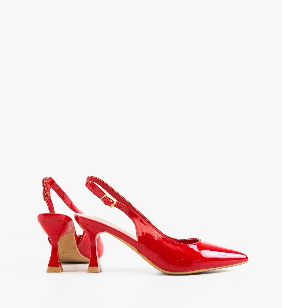 Pantofi Rosii cu Toc - Eleganți și Moderni - imagine 4