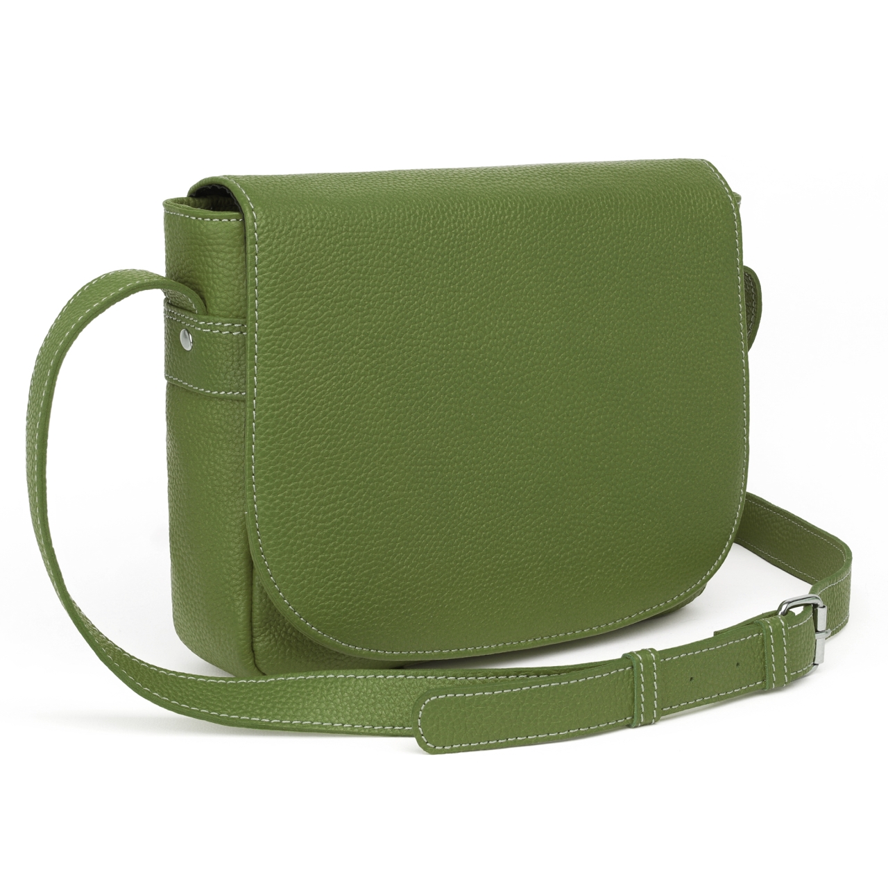 Geantă India Aida GT3857 Piele Naturală Verde - imagine 3
