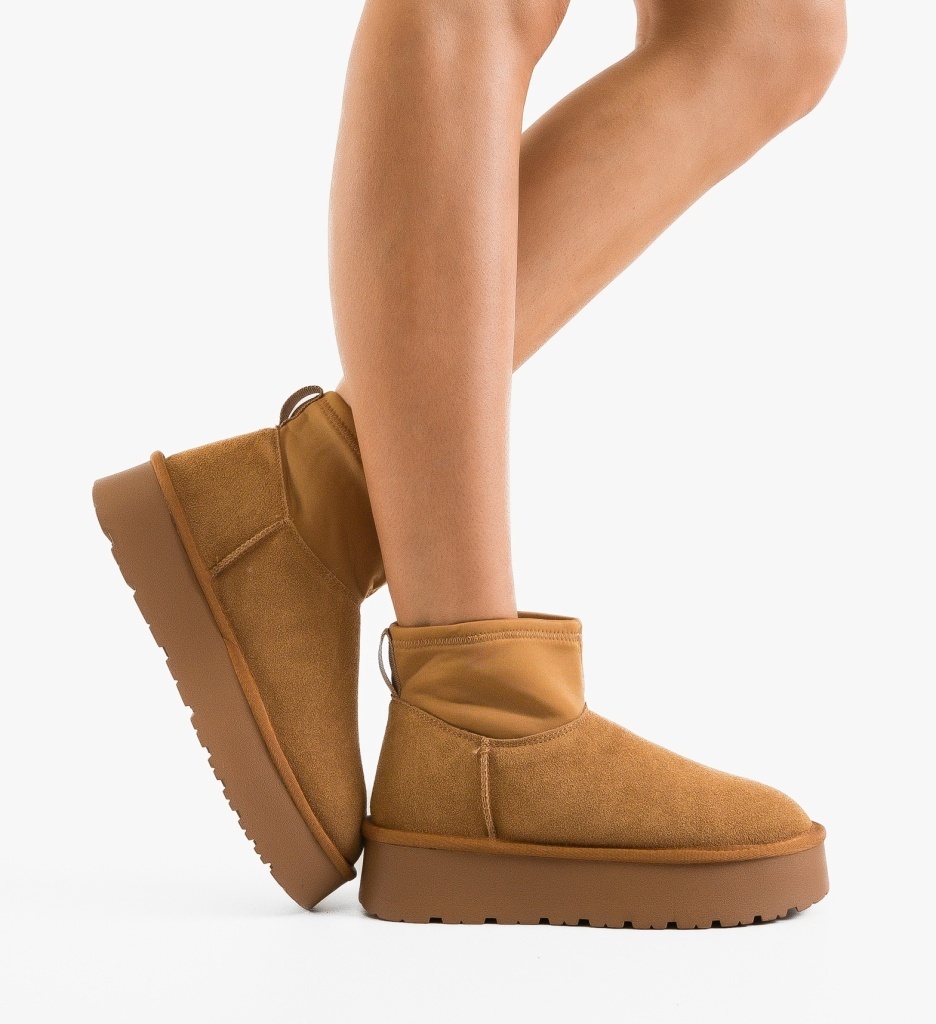 Cizme Ug Parfect Camel Depurtat - Confort și Stil - imagine 3